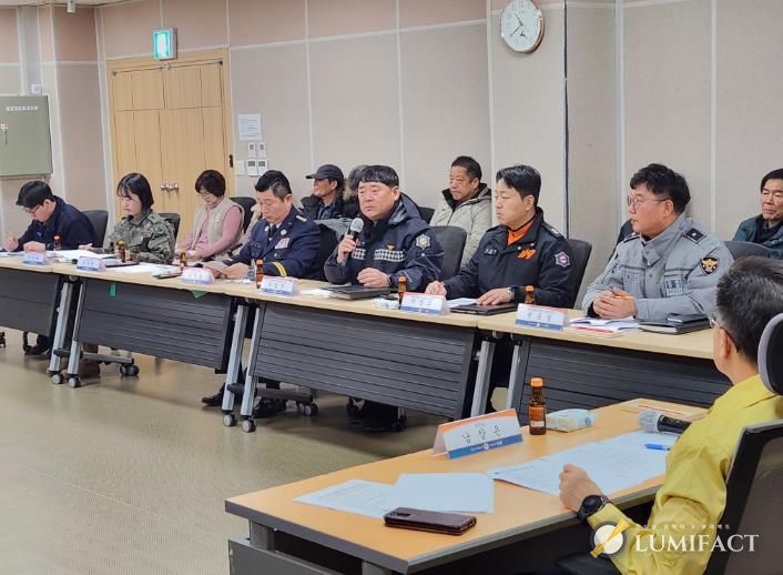 안성시, 산불재난 대비 주민대피계획 유관기관 회의 실시