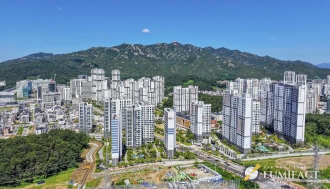 과천지식정보타운 전경