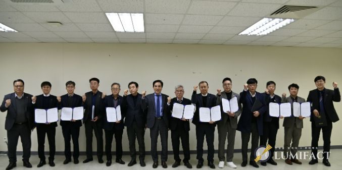 화성도시공사 주요 보직자 ‘경영성과계약’ 체결에 따른 단체사진